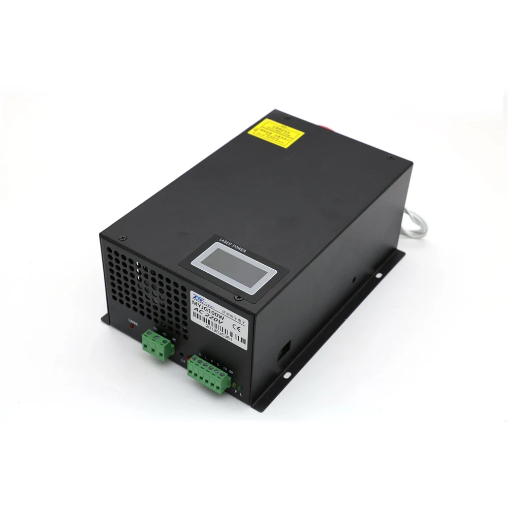 Displayet LED-Skærm CO2-Laser Power Supply 80-100W 110V / 220V Høj Spænding For Gravering skæremaskine Laser Tube 4