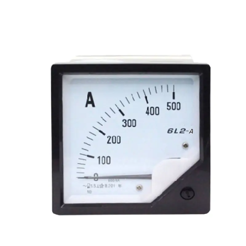 AC DC-Amperemeter Analog Panel Nuværende Meter Høj Præcision Følsomme Markør Skive amperemeteret Måle Nuværende Detektor 4