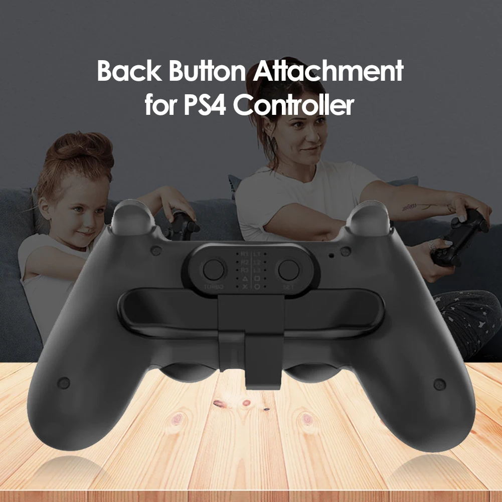 For PS4 Udvidet Gamepad Tilbage-Knappen Vedhæftet fil Controller Padler For DualShock4 Bageste Udvidelse Nøgler Med Turbo-Tilbehør 4