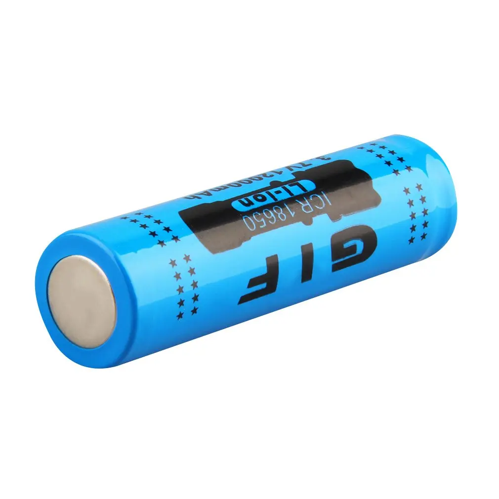 Sikker 18650 3,7 V 12000mAh Genopladeligt Li-ion Batteri til LED Lommelygte Lommelygte Rød Shell Lave Tilbagevendende Drift 4