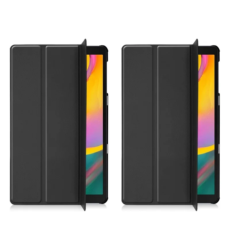 Taske til Samsung Galaxy Tab 10.1 2019 SM-T510 SM-T515 Tablet, cover Stand Tilfældet for Tab 10.1