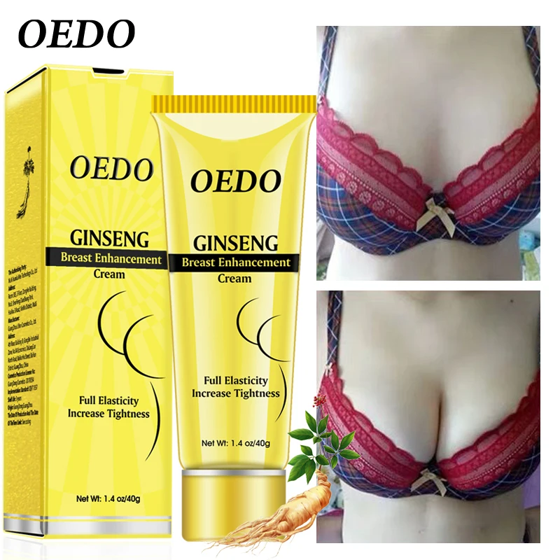 OEDO Ginseng brystforstørrelse Creme Opstrammende Løft Bryst Forhindre Sagging Bryst Pleje Effektiv Øge Bust Body Care Cream 4