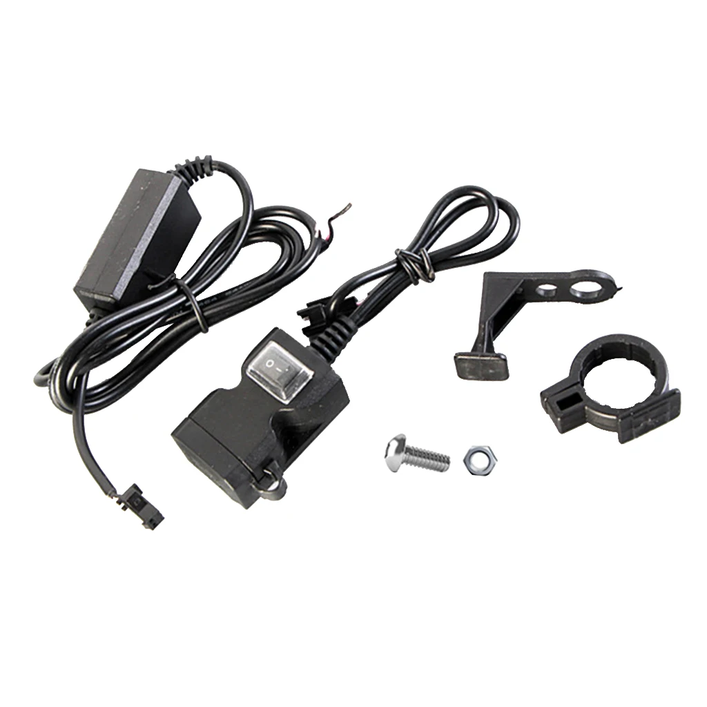 Dual USB Port 12V Vandtæt Motorcykel Styret Oplader 5V 1A/2.1 EN Adapter til Strømforsyning Stik Til Telefon, Digital Kamera, MP3/4 4