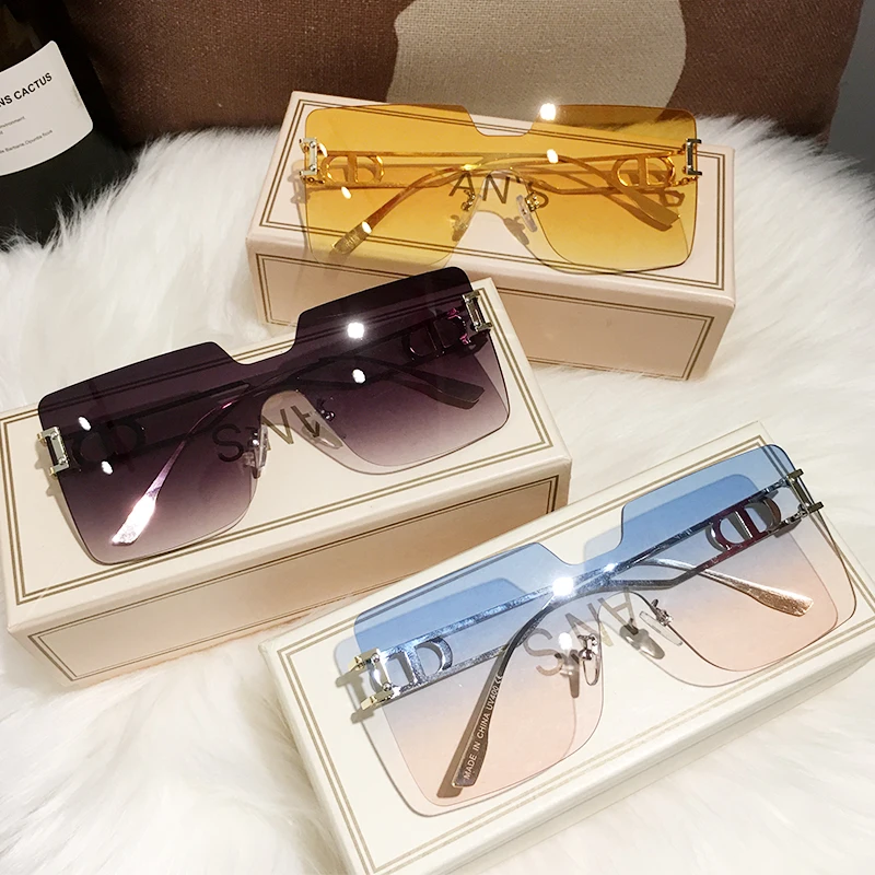 MS 2020 Kvinder Luksus-Classic-Brillerne Kvindelige Solbriller Originale Mærke Designer Solbriller Mænd Pierced Sol Briller Mode UV400 4
