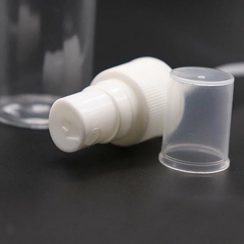 50STK 100 Ml Transparent Plast Parfume Forstøver Lille MIni Tom Spray Genpåfyldelig Flaske Rejse Flasker Sæt 4