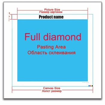 5D DIY Diamant broderi Fuld Pladsen Diamant mosaik Fuld Blå blomst Runde Diamant maleri Cross stitch rhinestones 4