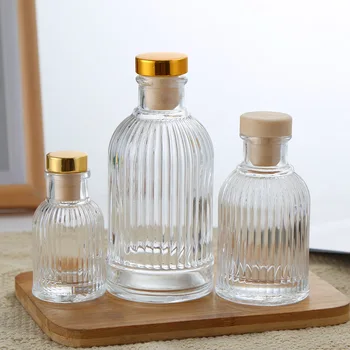 5PCS/Set 210ml Hjem Duft Essentia Olie Flaske luftfrisker Dekorative Glas Flaske til Duftende Væske 4