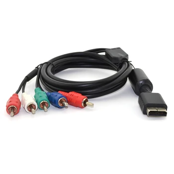 5RCA Component AV-Audio-Video-Kabel HD-TV kabel Til Playstion 2 Til PS2 til PS3 Controller 2