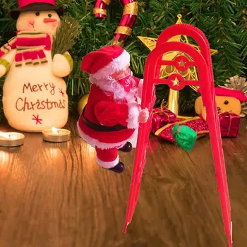 5Types Nye Elektriske Santa Claus Klatring Stigen Dukke Xmas Udsmykning Kid Julegave Dekorationer Til Hjemmet Glædelig Jul Jul 0