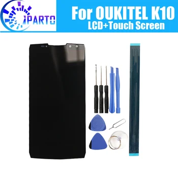 6.0 tommer OUKITEL K10 LCD Display+Touch Screen Oprindelige Testet LCD-Digitizer Glas Panel Erstatning For OUKITEL K10 4