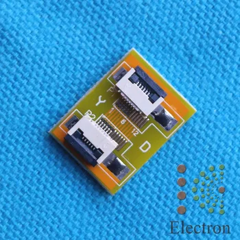 6-Pin til 6-Pin ZIF 0,5 mm FFC Kabel-Extension-Stik Adapter 2pcs/masse 2