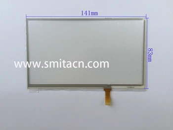 6 tommer touch skærm T1518B 141*83mm fire wire touch screen modstand oprindelige universal skærm panel 0