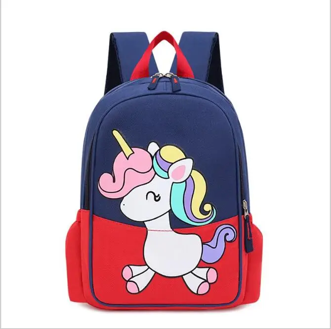 Børn unicorn skoletasker 2020 Nye Tegnefilm udskrivning schoolbags kids rygsæk til piger&drenge,mochila infantil 5