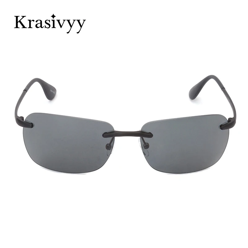 Krasivyy MÆRKE 2020 Nye TR90 Solbriller til Mænd af Høj Kvalitet Nylon Linser Ultralet Square solbriller Kvinder Kørsel Oculos Sol 5
