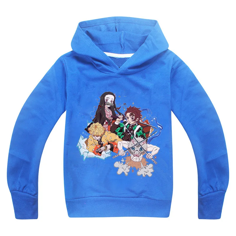 Toddler Sweatshirt Tegnefilm Kawaii Søde Hoodies for Teenagere Piger Børn Toppe Japansk Anime Bomuld, Tynd Drenge Tøj 5
