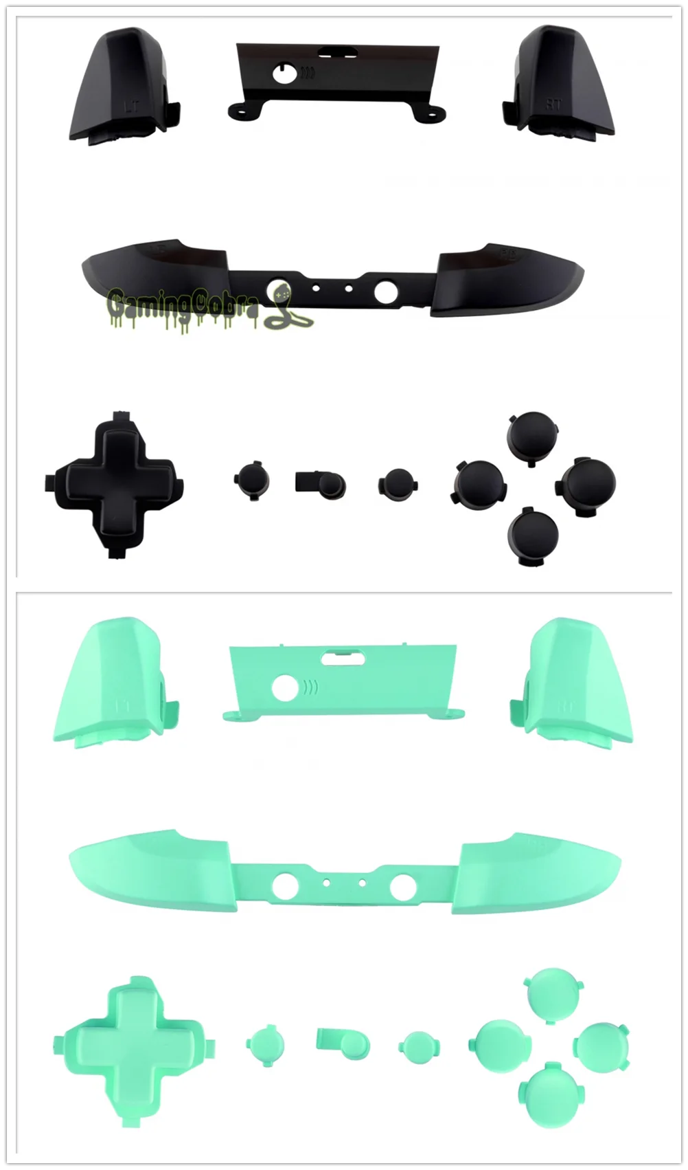 DIY-Komplet Sæt Knapper Udskiftning Kits med Værktøjer til Xbox-En S & X-Controlleren (Model 1708) - SXOJ0219 - SXOJ0220 5