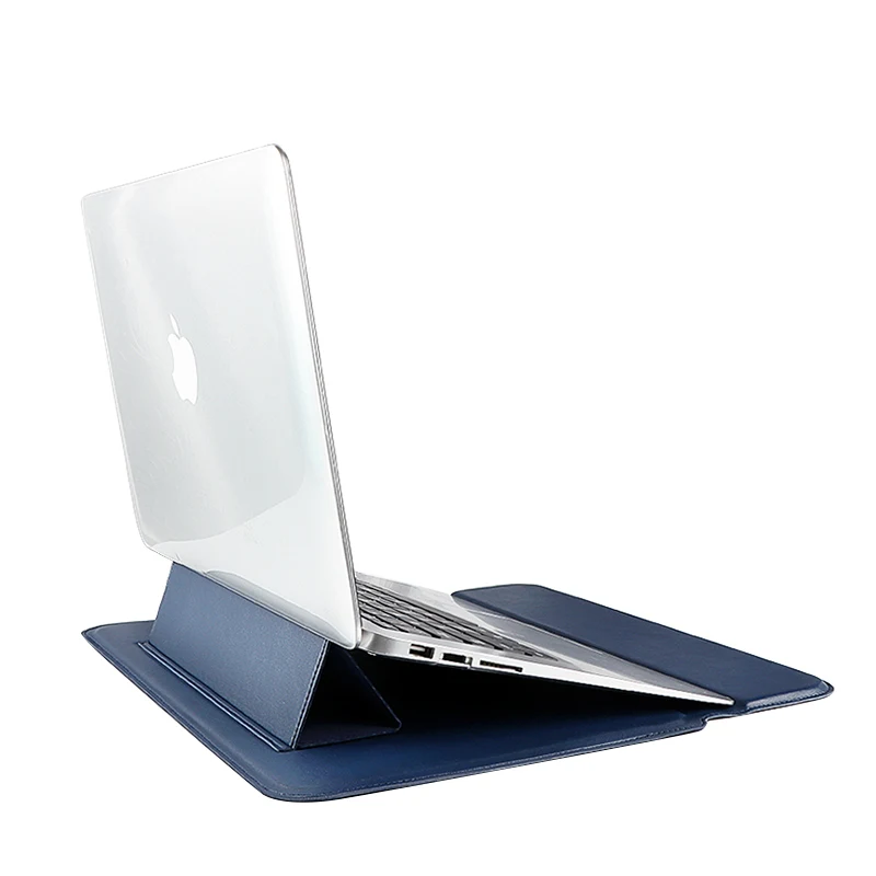 For Macbook Tilfælde Mp-Laptop Sleeve Taske PU Læder 13/14 tommer Notebook Cover Laptop Taske med Stand musemåtte 5