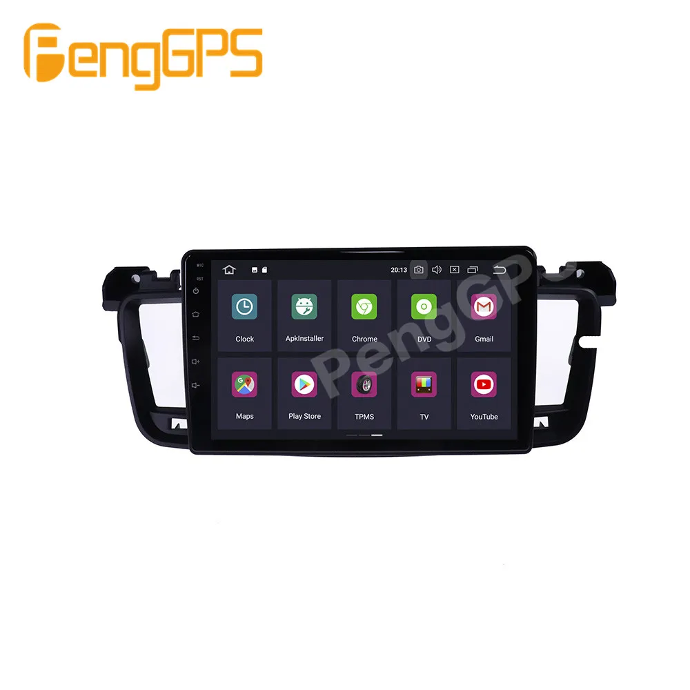 Car multimedia afspiller Til PEUGEOT 508 2011 2012 - 2018 Stereo-Tv med Android PX6 Radio Audio GPS-Navigation hovedenheden BT 3D 360 Kamera 5