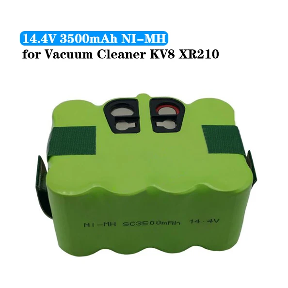 14,4 V 3500mAh NI-MH Støvsuger Batteri til KV8 Cleanna XR210 Fmart R-770 FM-018 FM-058 KAILY 310 570 580 5