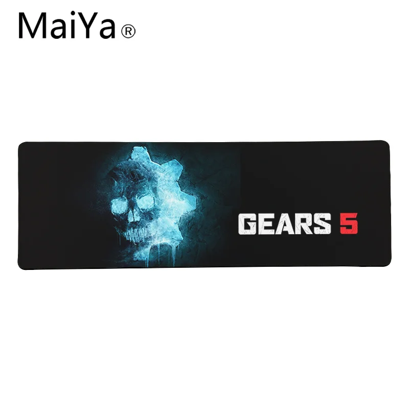 Maiya Top Kvalitet Gear 5 Holdbar Gummi Musemåtten Pad Gratis Fragt Stor Musemåtte Tastaturer Mat 5