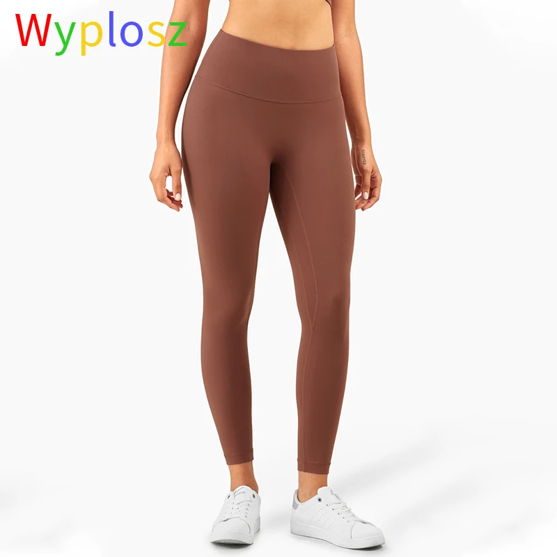 Wyplosz Yoga Leggings Yoga Bukser, Hud-venlig nøgenhed Høj Talje Hofte løft Sømløs Sports Kvinder Trænings-og Leggings træning Bukser 5