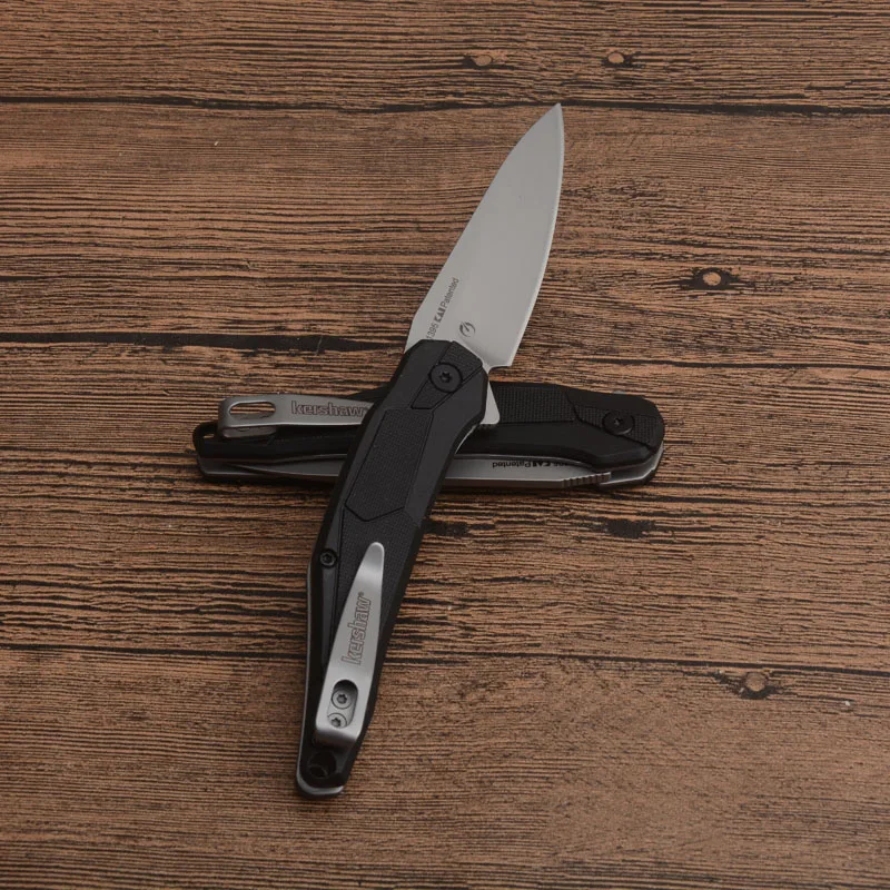 Kershaw 1395 folde pocket udendørs camping jagt kniv 8cr13 blade ABS håndtag Taktisk Overlevelse frugt knive EDC værktøj 5
