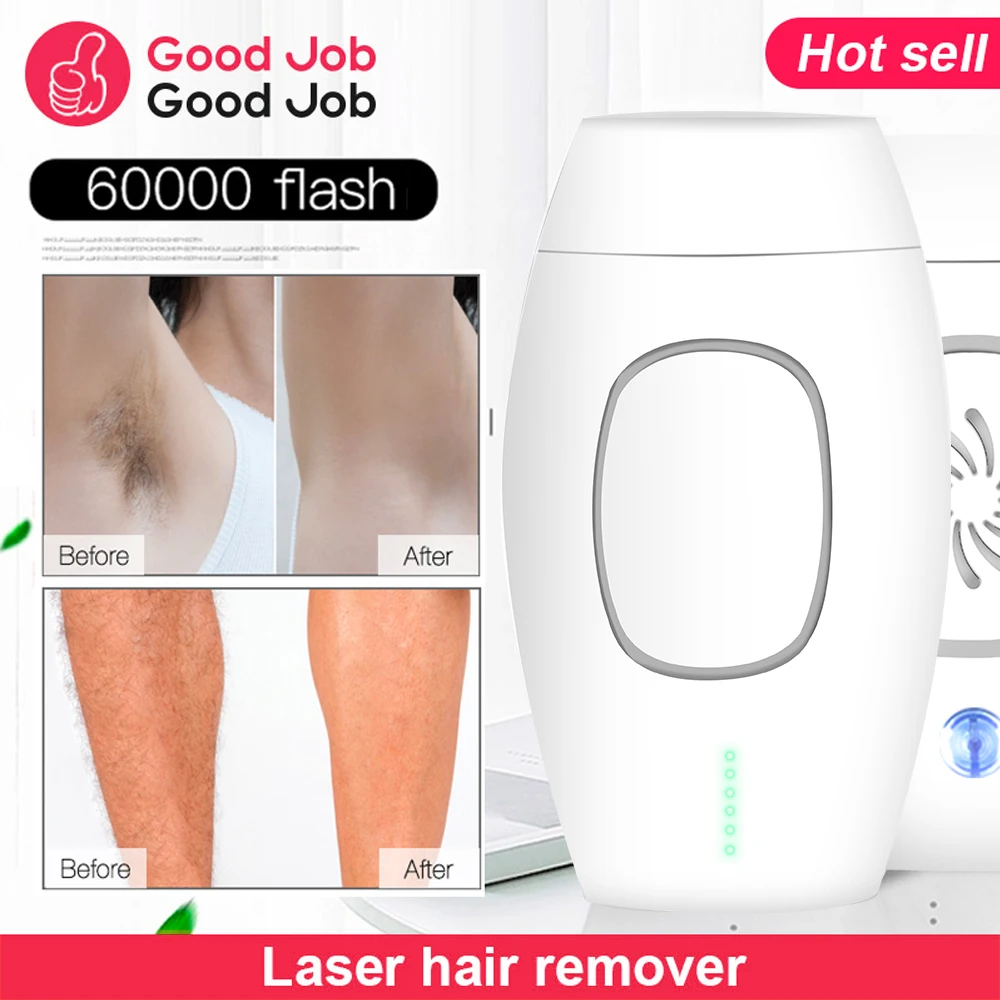 Elektrisk depilador Professionel laser Epilator IPL hårfjerning for kvinder hair remover Smertefri Barbering enhed 600000 flash 5