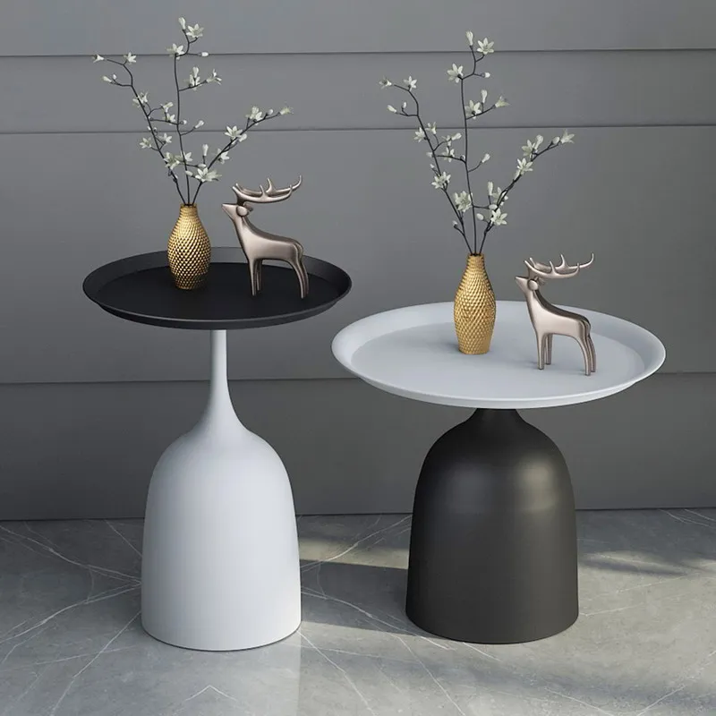 Jern, metal, beslag, Nordic light luksus side flere marmorgulv, te-bordet høj temperatur nano male stue sofa sofabord sma 5