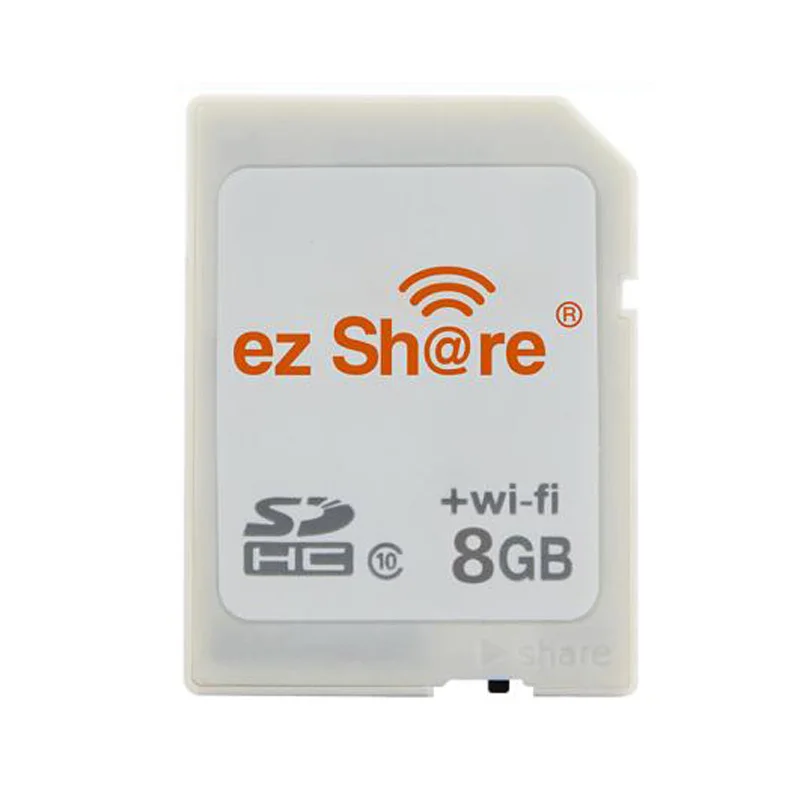 Ezshare WiFi SD-Kort Wireless WiFi TF Micro SD Til en SD Adapter, 8G 16GB 32G Kun Støtte 4GB 8GB 16GB 32GB Microsd-Kort 5