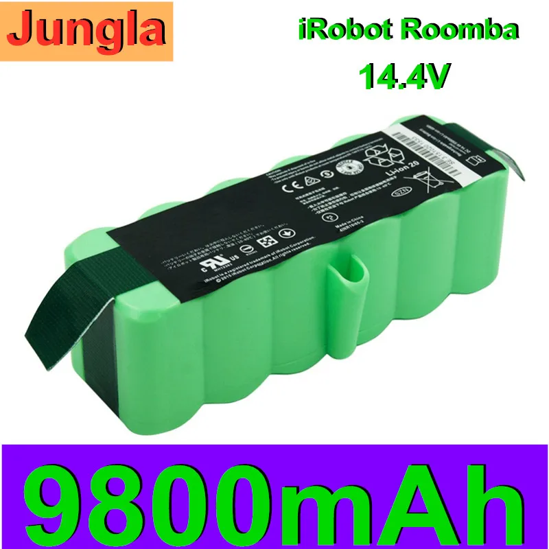 2020 Genopladeligt batteri 14,8 V 9800mAh Li-ion erstatte for iRobot Roomba 580 600 630 660 770 780 800 880 900 Series 5