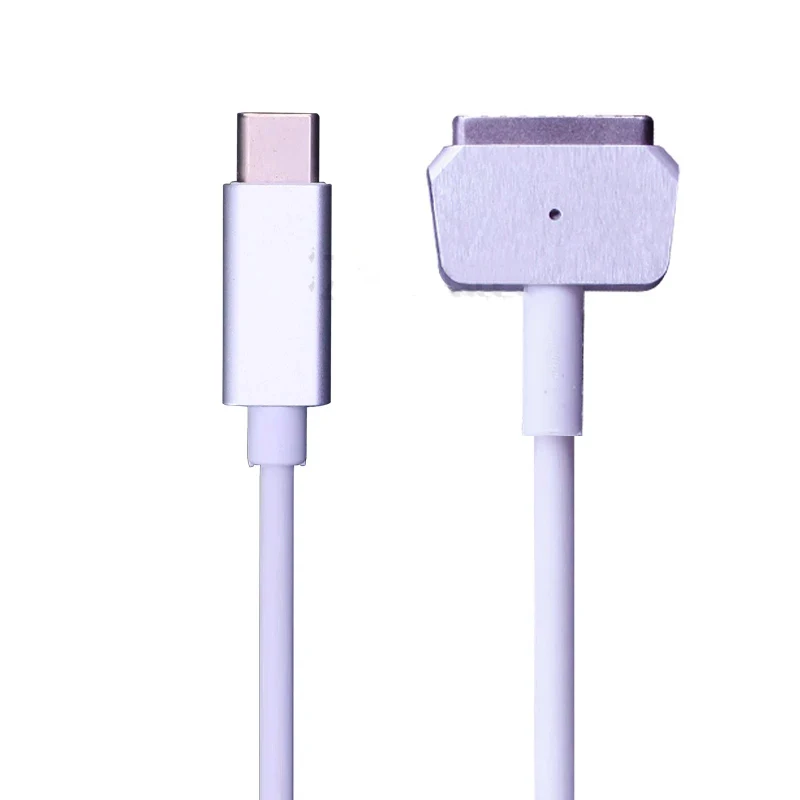 Udskiftning 1,8 m Magnetisk USB-C-Type MagSaf* 1 2 Kabel Ledning Til Apple Macbook Pro Air 30W 61W 65W 87W 100W Oplader Power Adapter 5