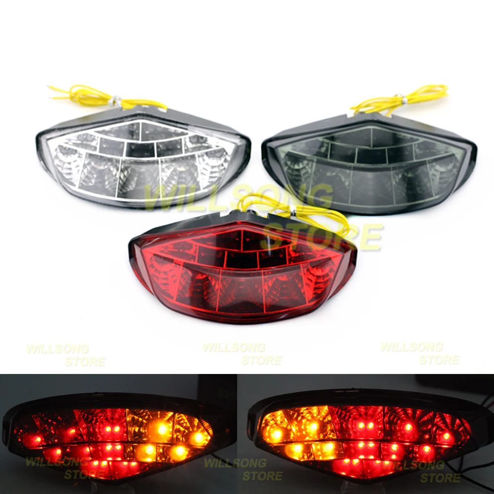 Bageste LED Hale stoplys Blinklys blinklys Integreret Lampe Til DUCATI MONSTER 659 696 795 796 1100/S/EVO Motorcykel Dele 5