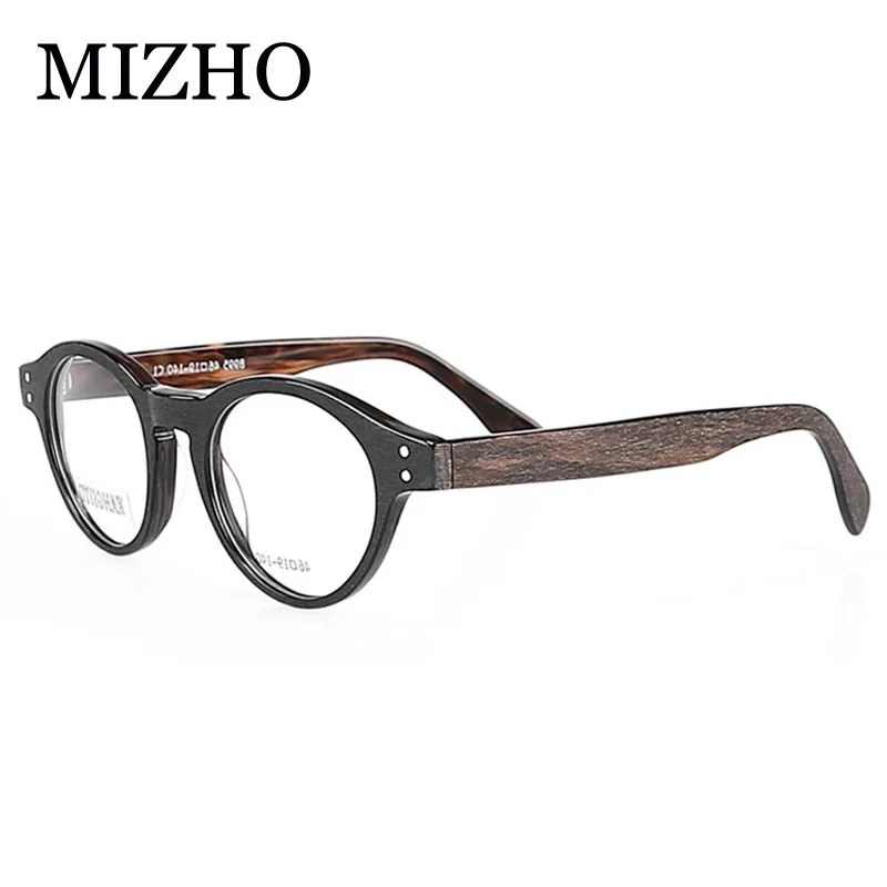 MIZHO Brand Designer Vintage Oval Acetat Briller Ramme Kvinder Sexet Lille Mode 2020 Trendy briller Rammer Damer Optisk 5