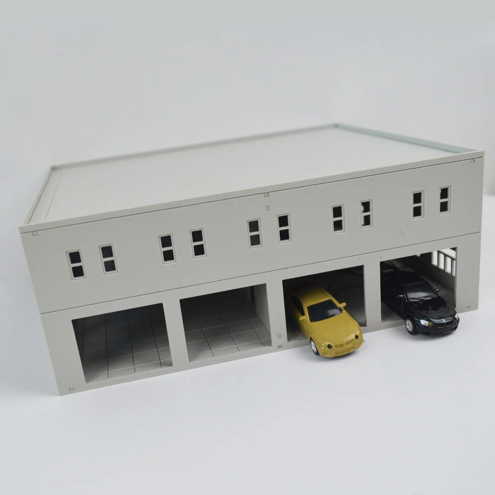 1/87-144 model fabrik HO arkitektoniske skala model af toget layout 5