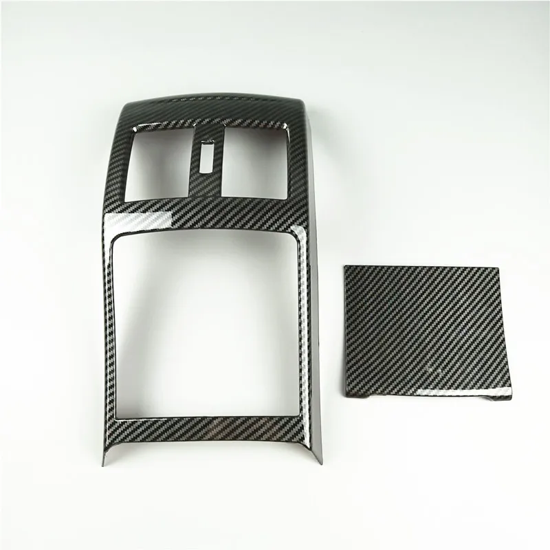 Carbon Fiber Farve Bil bagfra Aircondition Outlet Dække Mærkat Trim Til Mercedes Benz A W176 GLA X156 CLA C117 2013-18 5