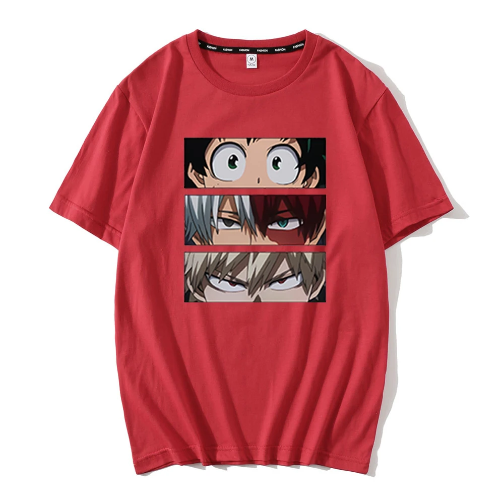 Min Helt den Akademiske verden Animationsfilm Herre T-Shirt Japansk Mænds kortærmet Tshirt animationsfilm Trykt t-Shirt Toppe til Mænd Camiseta Masculina 5