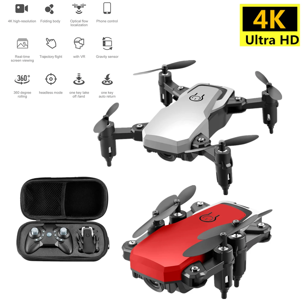 Nye Mini Drone med 4K Kamera HD Sammenklappelig Droner enkelt-Tast Retur FPV Quadcopter Følg Mig RC Helikopter Quadrocopter Kid Legetøj 5