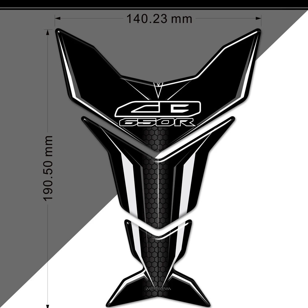 For Honda CB650R Klistermærker Tank Pad Beskytter Kroppen sidedæksel CB 650 R Beskyttende CB650 Decals Logo Brændstof Logo 2019 2020 5