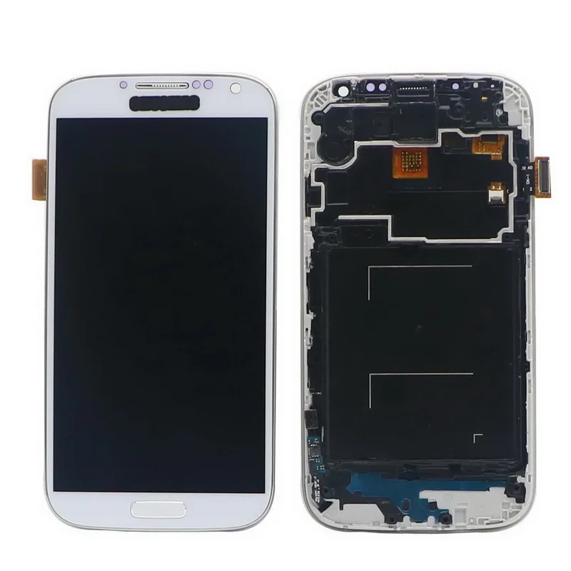 For SAMSUNG Galaxy S4 LCD-Skærm med Ramme i9500 i9505 i9506 i337 Touch Screen Digitizer Assembly med Justerbar lysstyrke 5