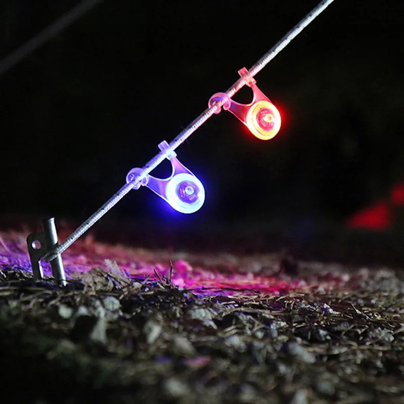 8stk Vandtæt LED-Streng Vagt Light Mini Lommelygte Camping Fiskeri Hængende Advarsel Sikkerhed Lys BHD2 5