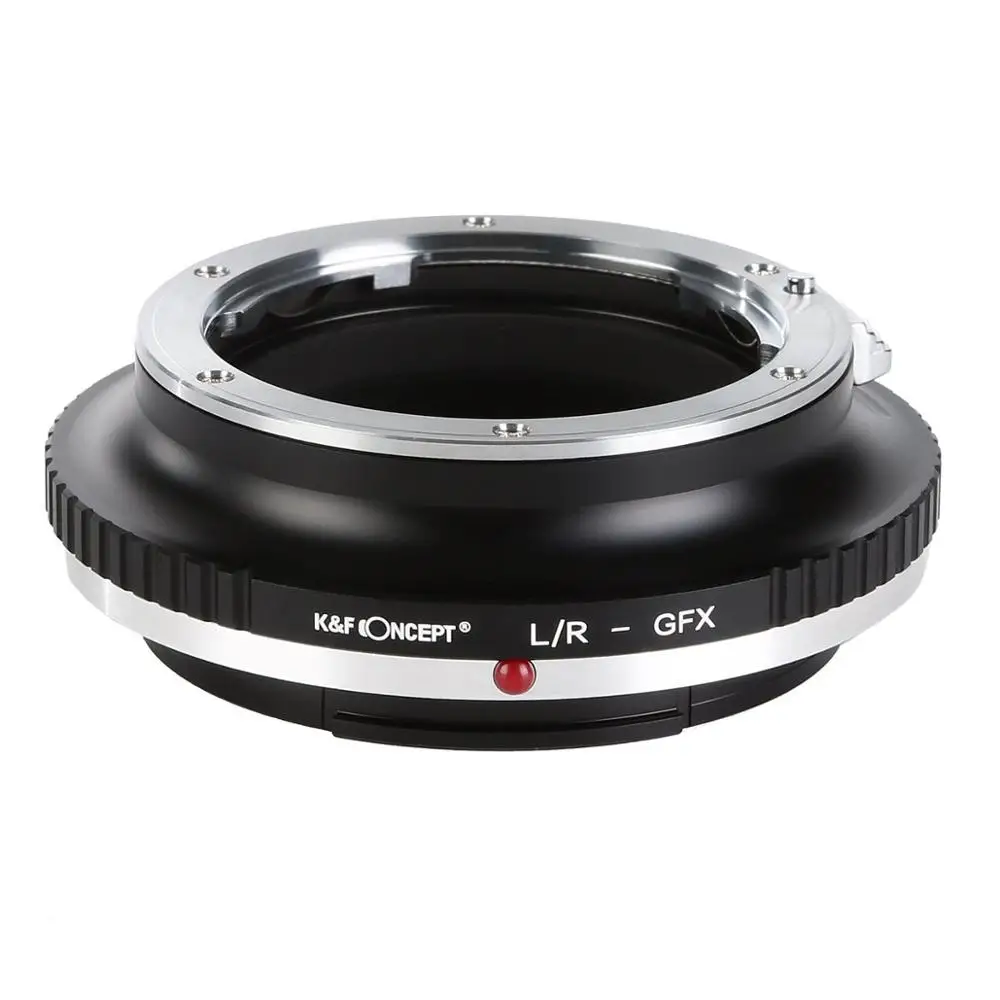 K&F Koncept-Bajonet-Adapter til Leica R LR L/R Mount SLR til Fujifilm G-Mount GFX Mirrorless Kameraer til GFX 50'ERNE Medium Format 5