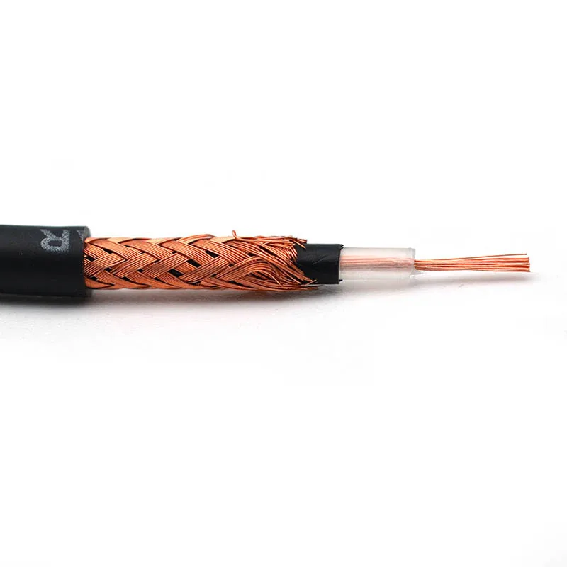 4MM Diameter PVC Kabel-Guitar Kabel-Dual Core Lav Støj Instrument Kabel-Sort 5