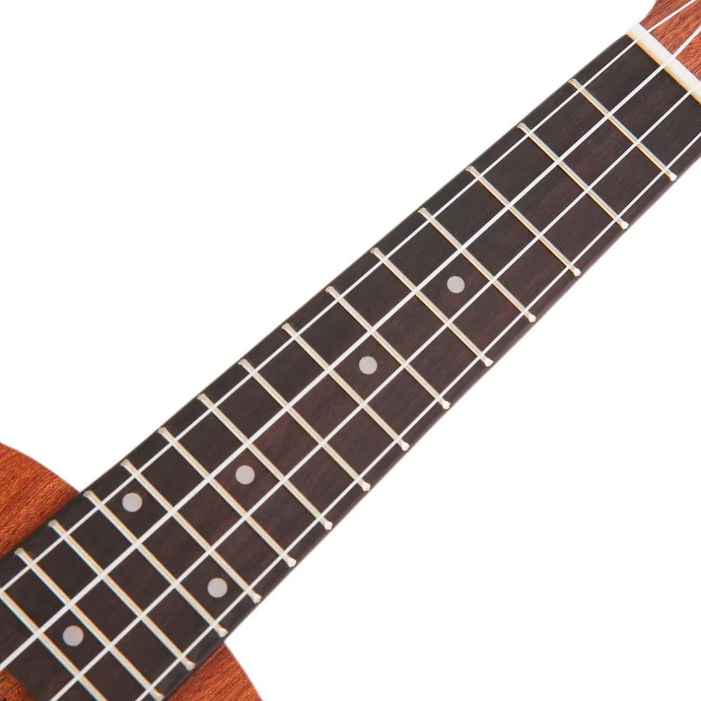 21 Tommer Sopran Akustisk Guitar Ukulele 4 Strenge Ukelele Guitar Håndværk Træ Hvid Guitarist Mahogni Plug-in Oversøiske Lager 5