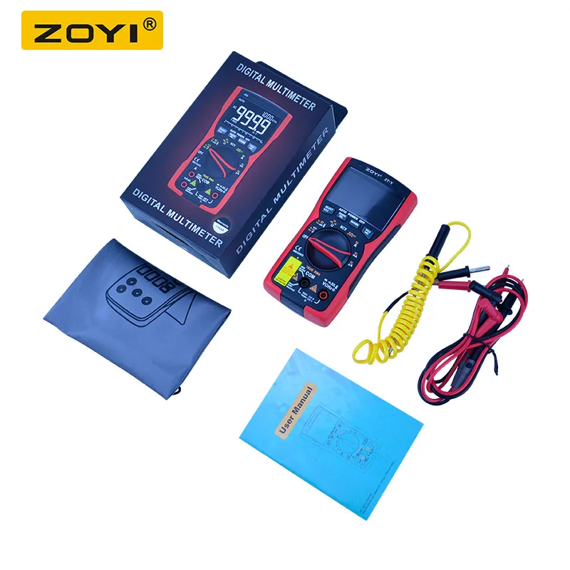 ZOYI ZT-Y Digital Multimeter med Høj præcision Auto Range NCV Multimetro VFC Micro Aktuelle Spænding Tester LCR Tester thermodetector 5