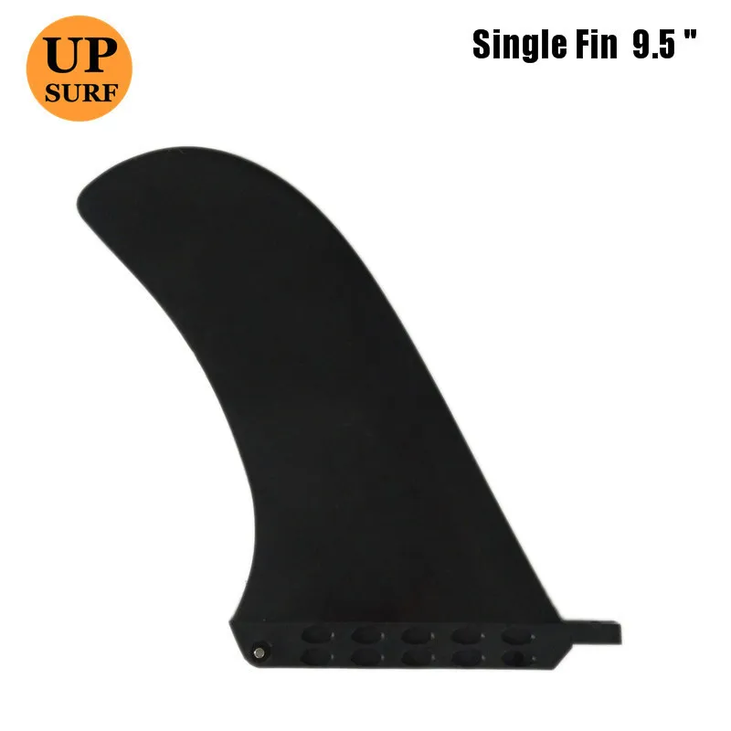 Enkelt fin 9,5 tommer center fin surf fin sup fin stand up paddle longboard fin 5