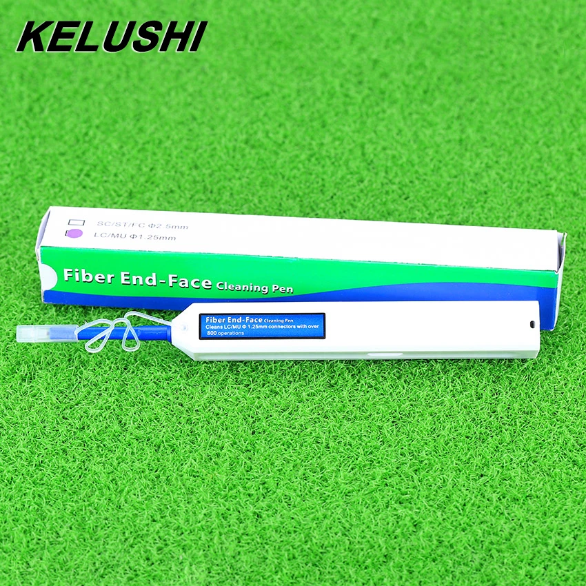 KELUSHI Fiber Optic-Cleaner Pen Opgradere LC 1,25 mm /SC-2,5 mm-Stik Optisk Fiber Renere One-Click cleaning Pen-Værktøjer 5