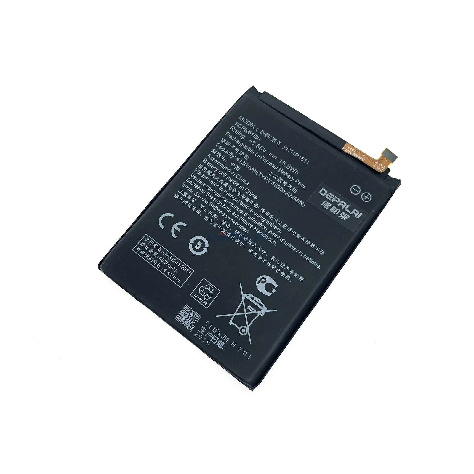 Batteri Til ASUS Zenfone 3 Max Z3 Antal ZC520TL X008DB 3 X008 X008D Z01B Høj Kapacitet C11P1611 4130mAh 5