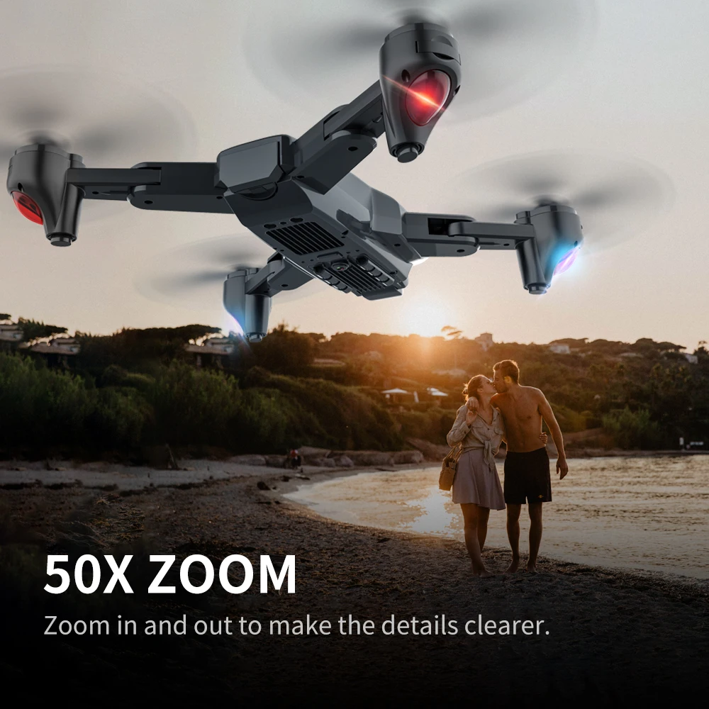 Sg701 drone Folde Højde 4k Hd luftfotografering Dual Kamera Skifte 50x Zoom Quadcopter Fjernbetjening Fly 5