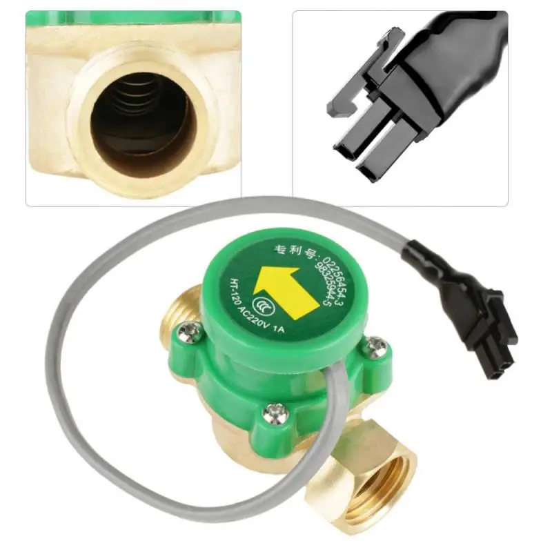 Vand Niveau Sensor HT-120 Water Float Skifte AC220V 0,5 A G1/2i-1/2i Tråd Vand Pumpe Flow Sensor Switch 5
