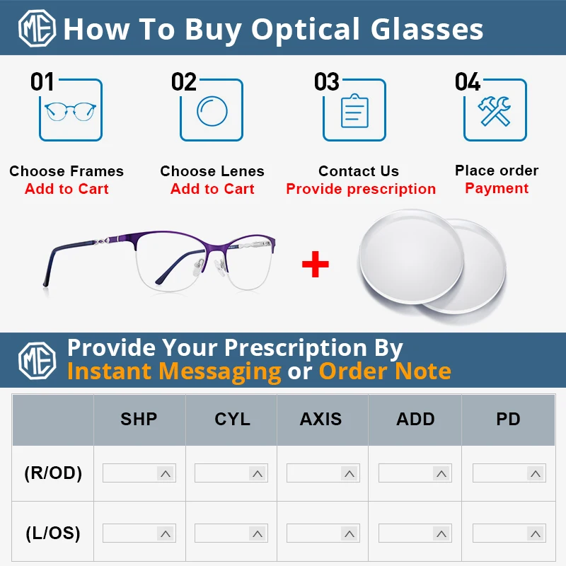 MERRYS DESIGN Legering Briller Halvdelen Ramme Kvinder Mode Trend Recept Briller Nærsynethed Optiske Briller S2109 5